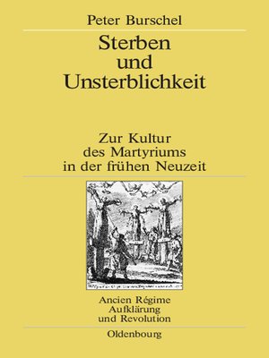 cover image of Sterben und Unsterblichkeit